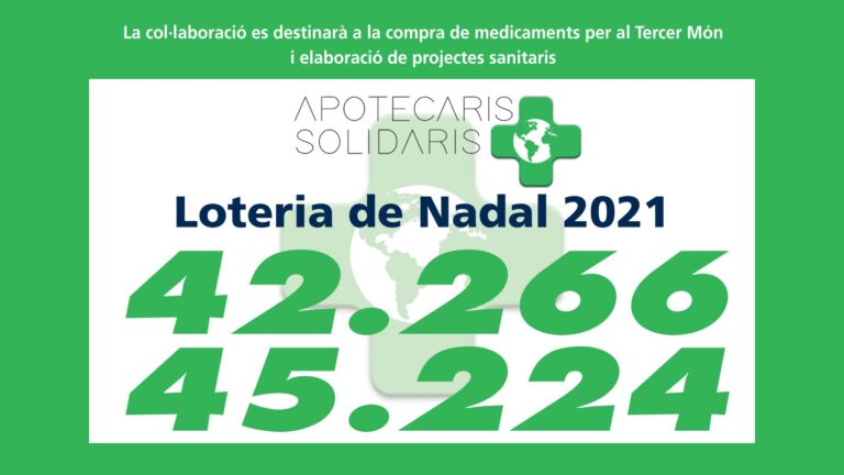 Venda de loteria de Nadal any 2021